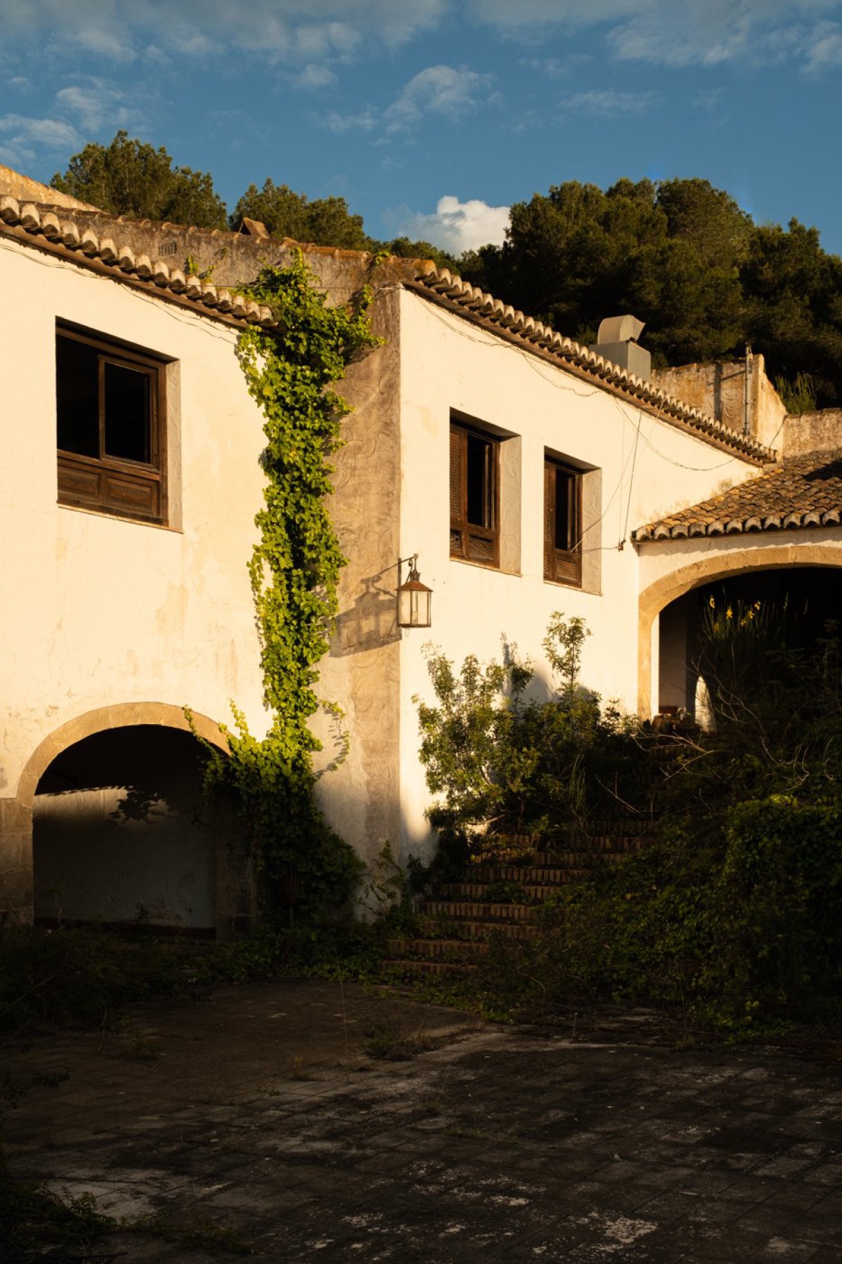 El Tosalet, fachada de la masía, estado actual 2026